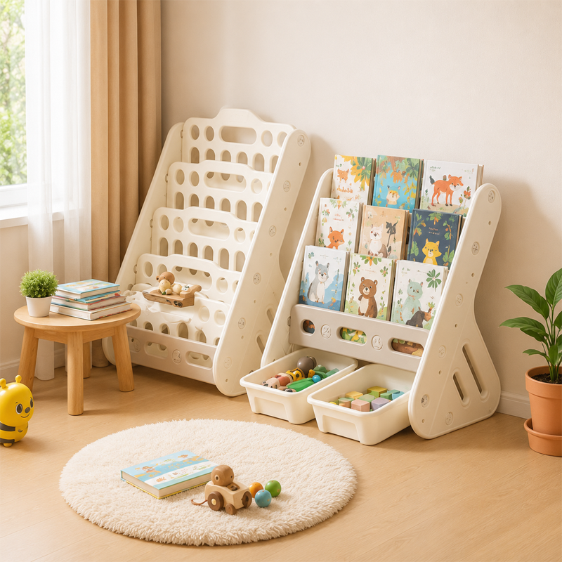 Kids Multi-Functional Bookshelf